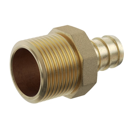 Jones Stephens 1in. F1807 x MIP Brass PEX Adapter C76037LF